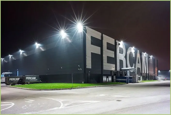 Centre logistique de la société FERCAM à Bologne (Italie)