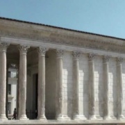 La maison carrée à Nimes